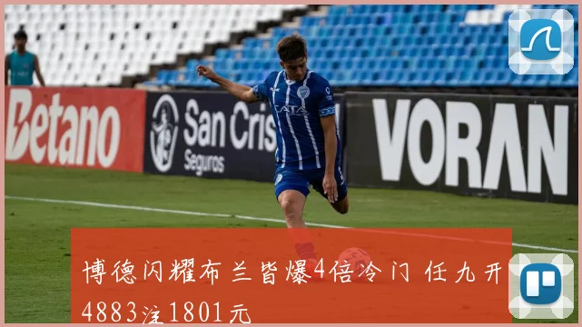 博德闪耀布兰皆爆4倍冷门 任九开4883注1801元